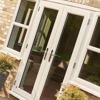 Cream French Doors