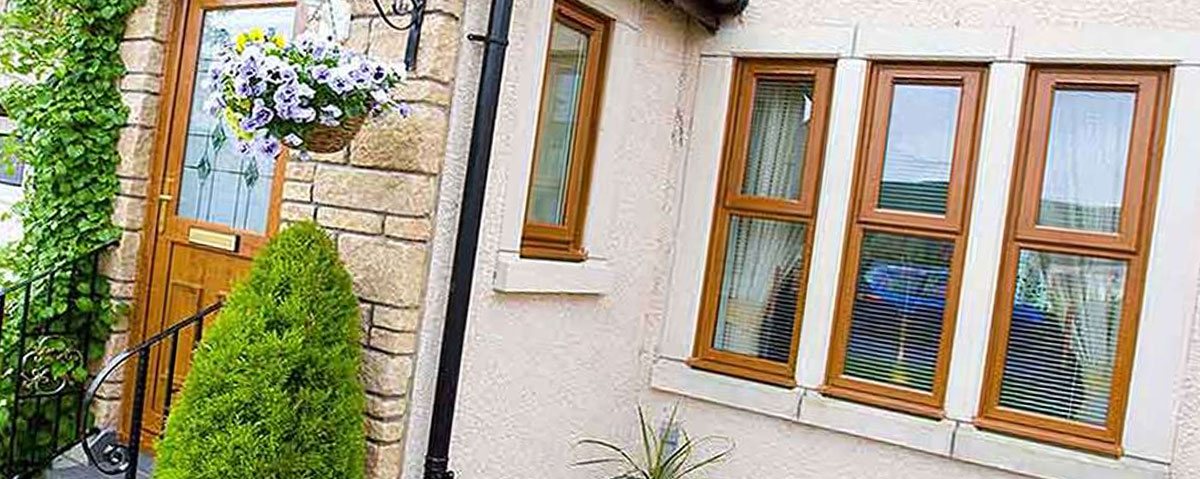 light oak casement windows